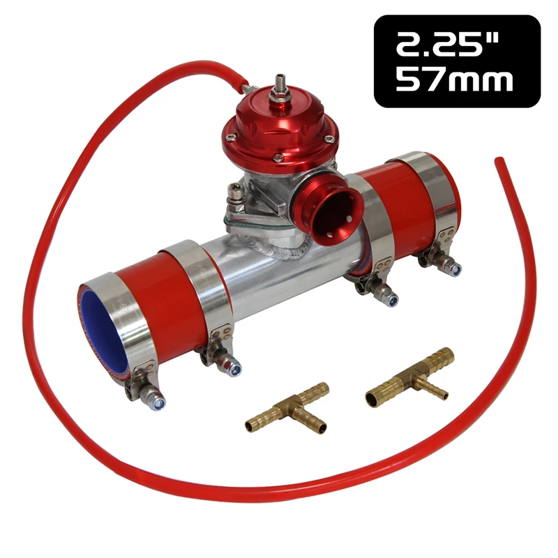 Type-RS Turbo Blow off Valve Adjustable 30psi BOV With 51 57 63 76mm Flange Pipe For All Type-S RS RZ BOV Adapter