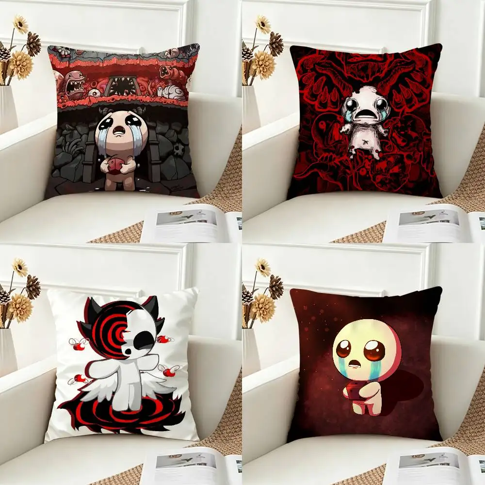 The B-Binding of I-Isaac  Double-sided Printed Square Decorative Cushion Cover for Sofa Living Room Home Decor