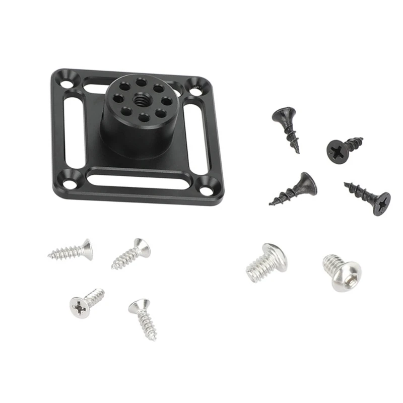1/4 Thread Tripod Adapter Holder Flexible Mounting Panel For Home And Office Use