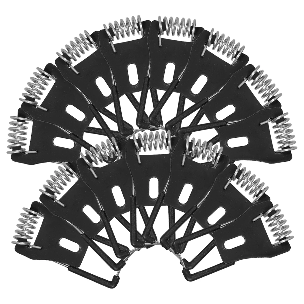

15 Pcs Spring Bracket Clips for Recessed Lighting Easy Installation Metal Downlight Spotlight Panel Light Accessories