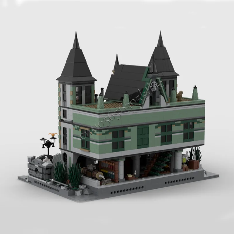 3760 PCS Construction My Malfoy Manor MOC Customize Modular Building Block Creative Design Educational DIY Birthday Toy Gift