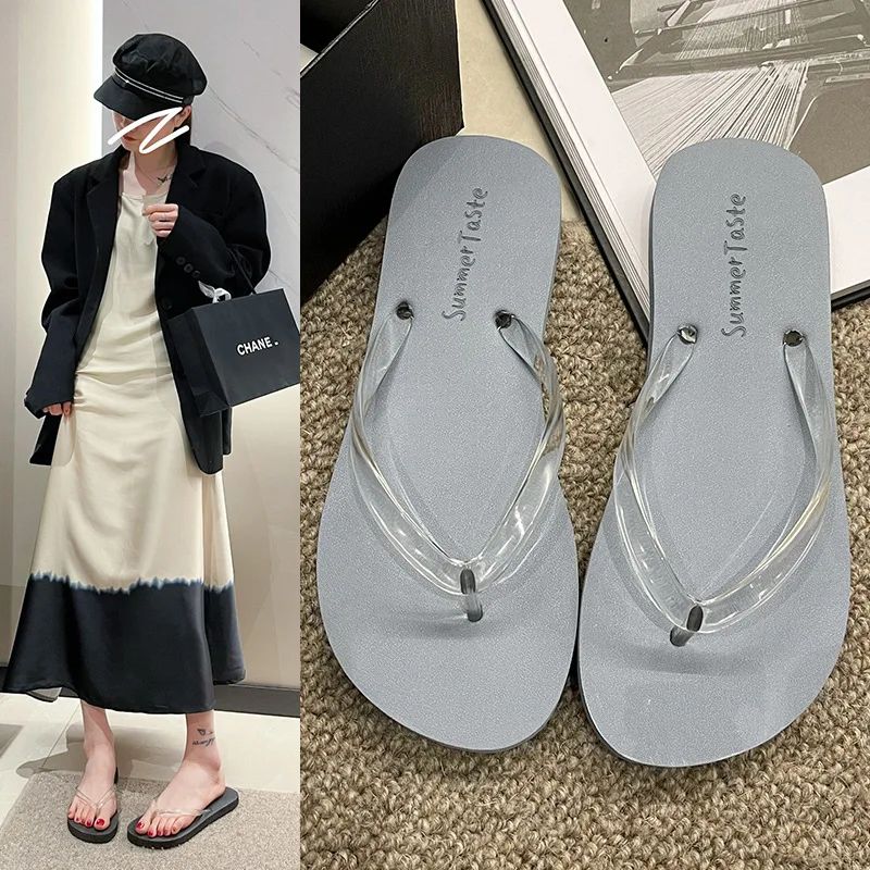 Slippers Summer Shoes Women Wedges Sandals Slides Beach Home Slippers Women Flip Flops Memory Foam Slippers Zapatos De Mujer