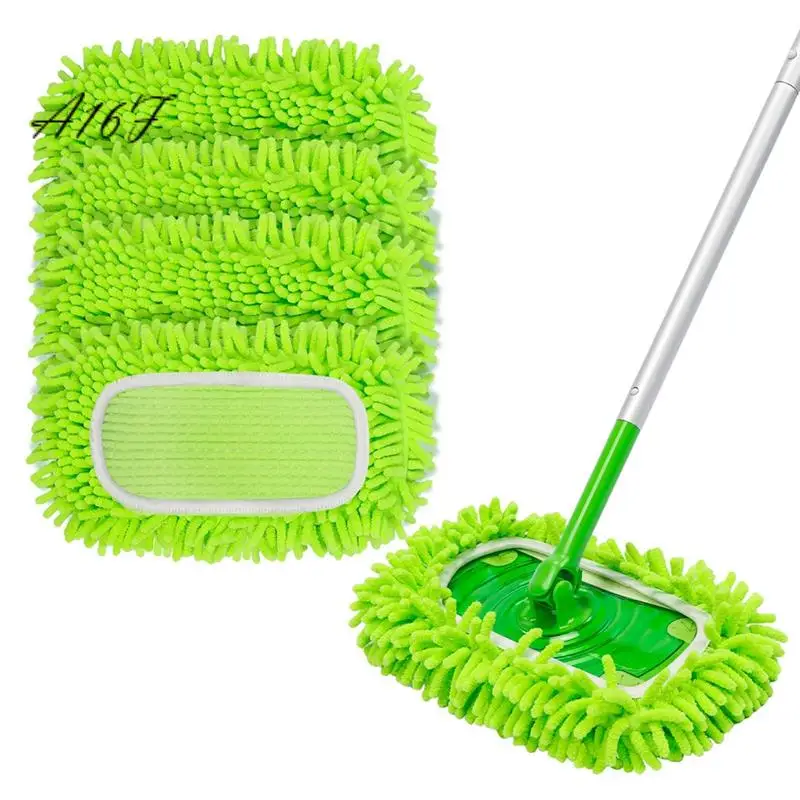 

A16F-Reusable Cleaning Pad Home Cleaning Refill Pad Set Kit For Swiffer Sweeper Mops Wet Or Dry Mopping Microfiber Mop Refill Pa