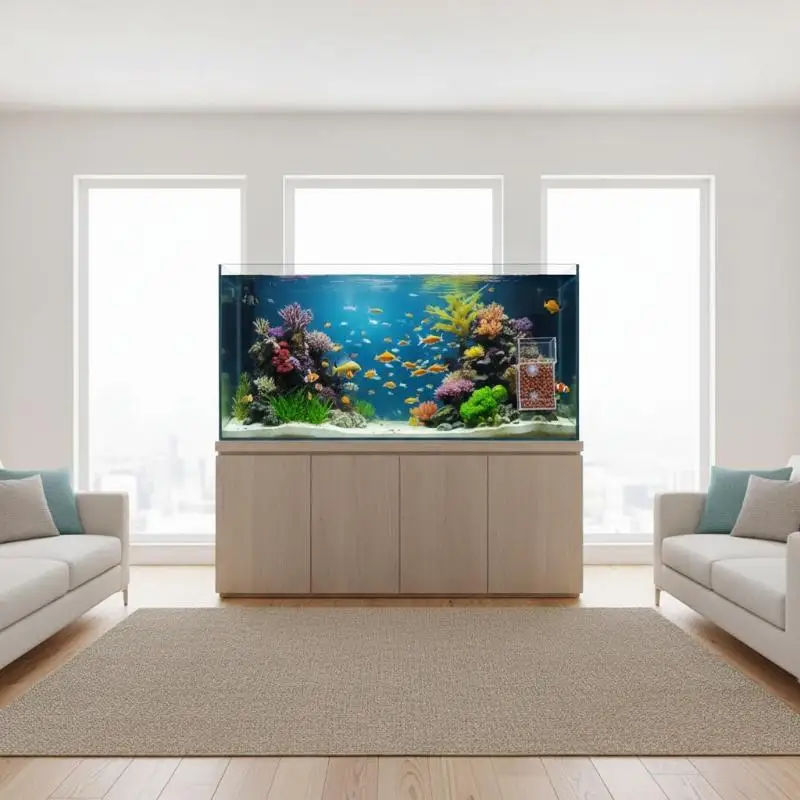 Fish Feeder For Aquarium 2025 Transparent Suction Cup Tray Monitor Feeding For Healthy Aquarium Environments