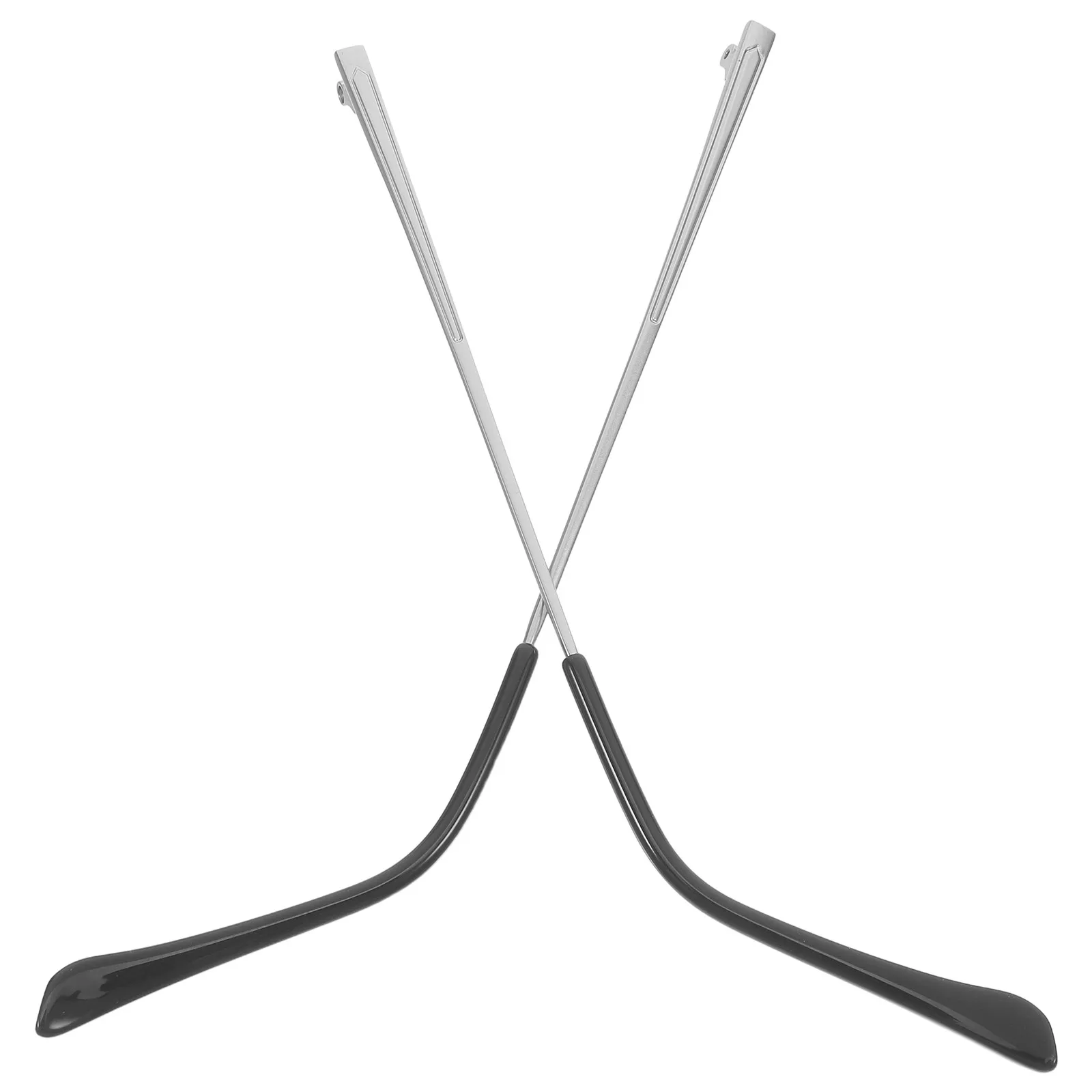 

Пара металлических сменных дужек для очков, универсальные черные ножки для оправы, аксессуары для ремонта очков