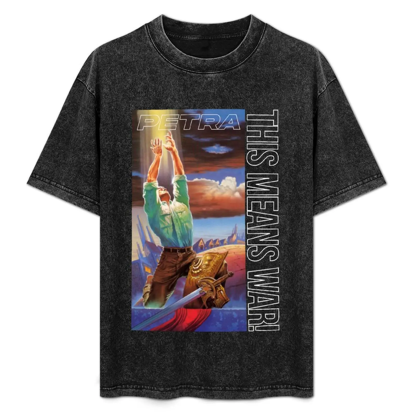 

Retro Vintage Special Present Petra Band Music Vintage Retro T-Shirt Casual All Match Short Sleeve T-Shirt
