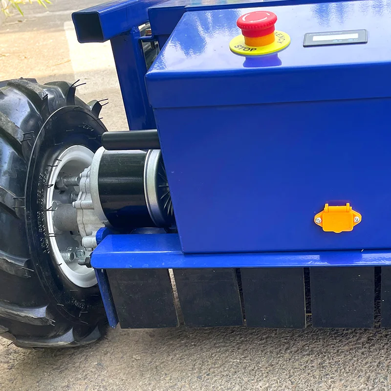 

Customized Cheap Durable Easy To Operate RC lawn mower 4 Wheel Self Propelled Remote Control Slope Grass Cutting Machine