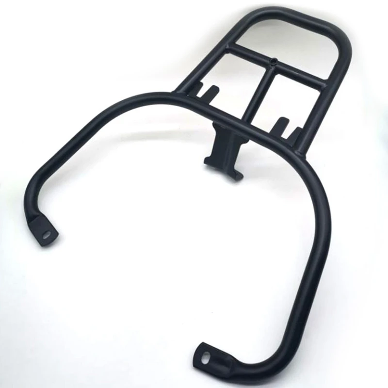 Rear Bracket Motorcycle Sports Luggage Rack Book Shelf Rack Rear Luggage Bag CNC Metal for Piaggio VESPA GTS 300 Black