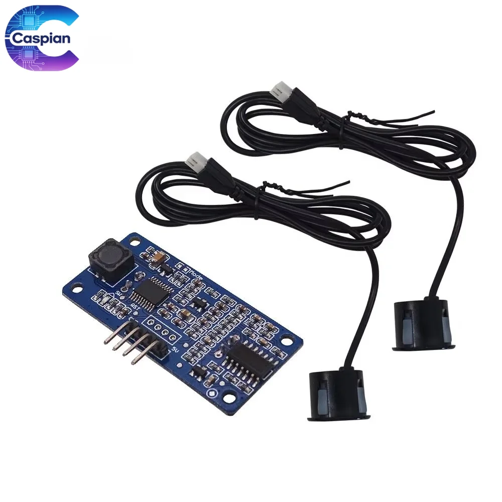 5Pcs JSN-SR04T Waterproof Ultrasonic Sensor Module, Dual Probe 20-600cm for Robot Avoidance