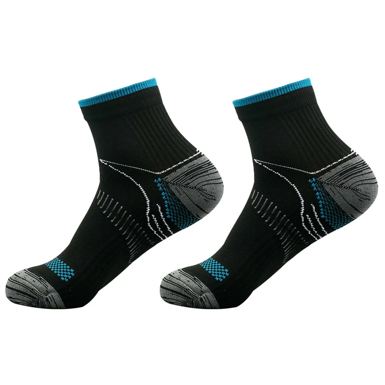 Professional Athletic Crew Socks Comfortable Stretch Compression Running Socks for Cycling Nurse Daily Wear