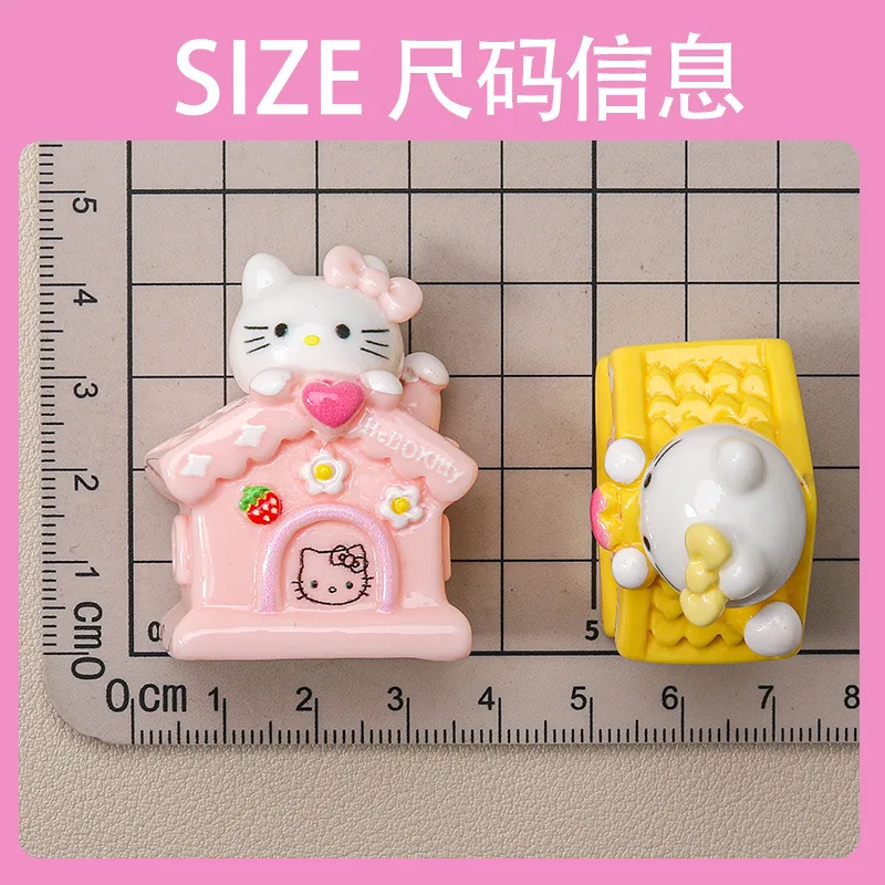 5/10 stuks voor KT kattenbureaubladornamenten, bureaubladdecoraties, schattige doe-het-zelf harsaccessoires, autodecoraties, geschenken