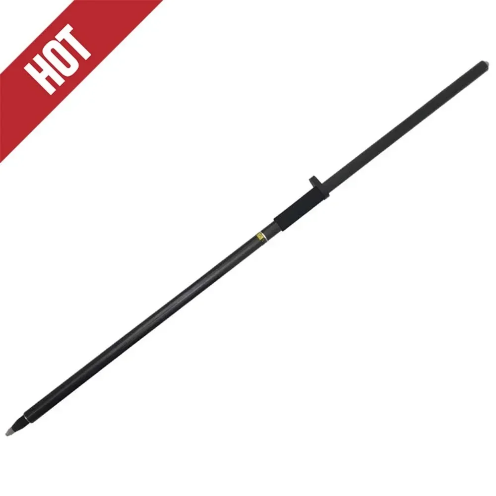 2 Sections Extended To 2.5m Telescopic GPS Carbon Fiber Rod Survey Pole For GPS RTK GNSS Telescopic Rover Pole