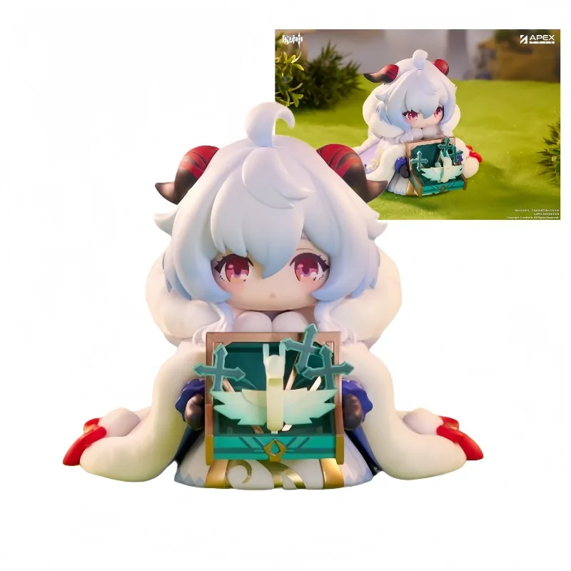 

В наличии: Фигурка APEX-TOYS MIHOYO Q-версия «Детство» Сяо Ганьюй, коллекционная модель, игрушка, подарок