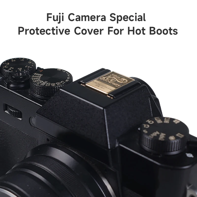 For Sony A1 A7C Nikon Z8 ZFC Canon 1DX 1DX2 Olympus Camera Hot Shoe Cover Metal Camera Decoration For Fujifilm XT5 XT4 XT3 XS20