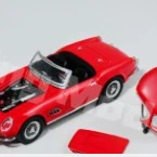

МОДЕЛЬ KING 1/64 тележка 250GT Калифорния, трансформируемая версия, модель автомобиля из сплава, открытый, предварительно закаленный сплав