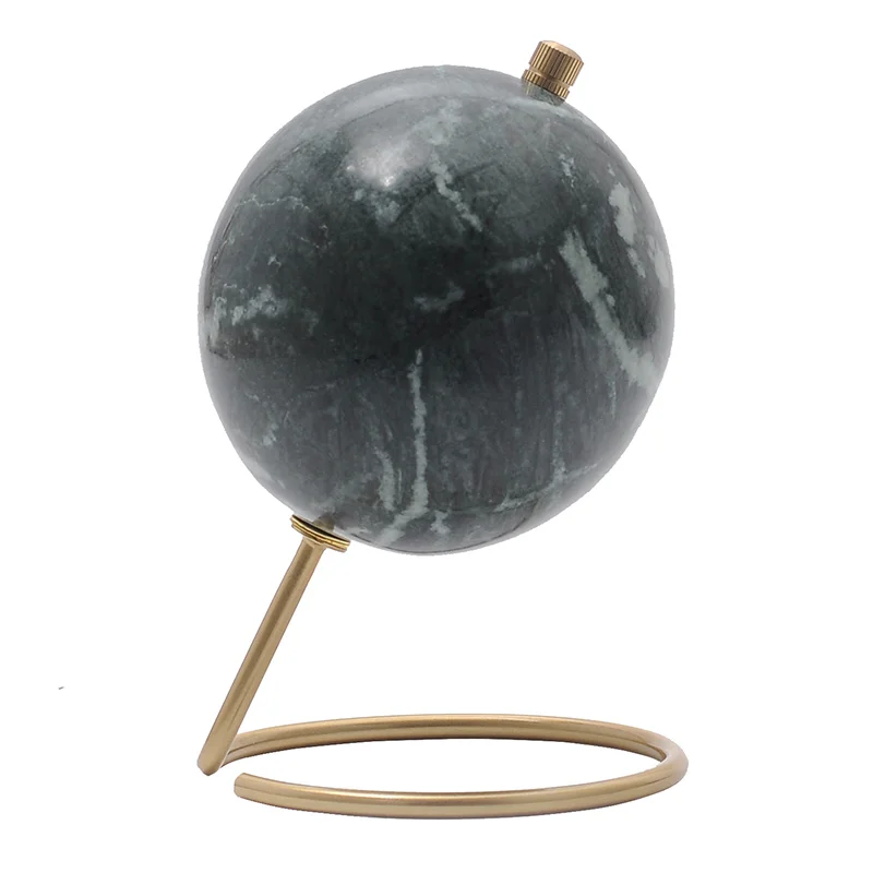 

Natural Marble Sphere Ornaments Light Luxury Nordic Crafts Ball Sculpture Home Decoration Gifts