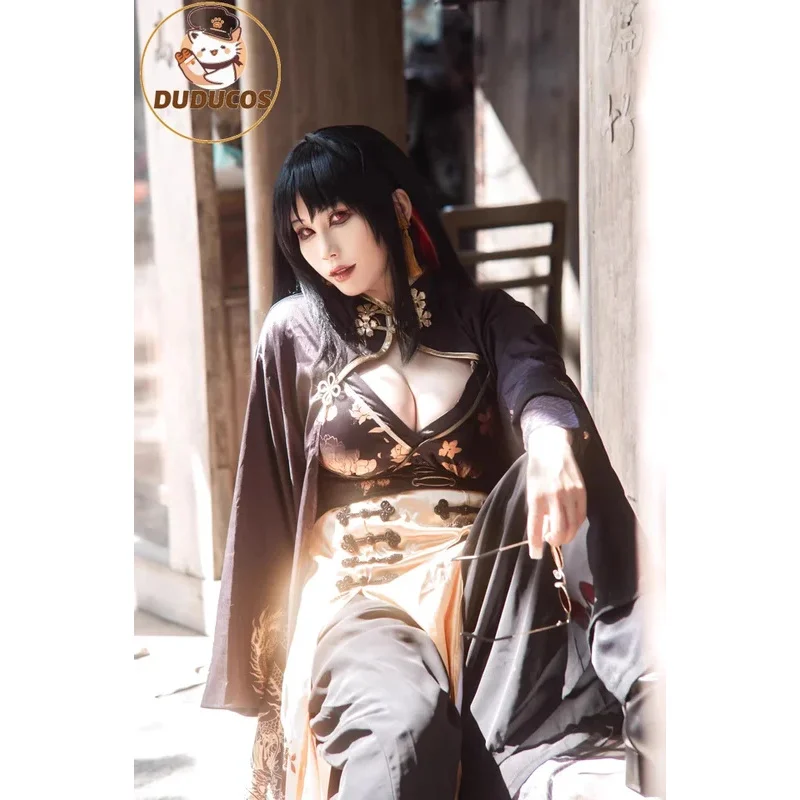 

Игра NIKKE Moran Косплей Костюм Очки Аниме Модный Наряд Карнавальная Вечеринка Ролевая Одежда Хэллоуин Костюм Парик Женщины Мужчины