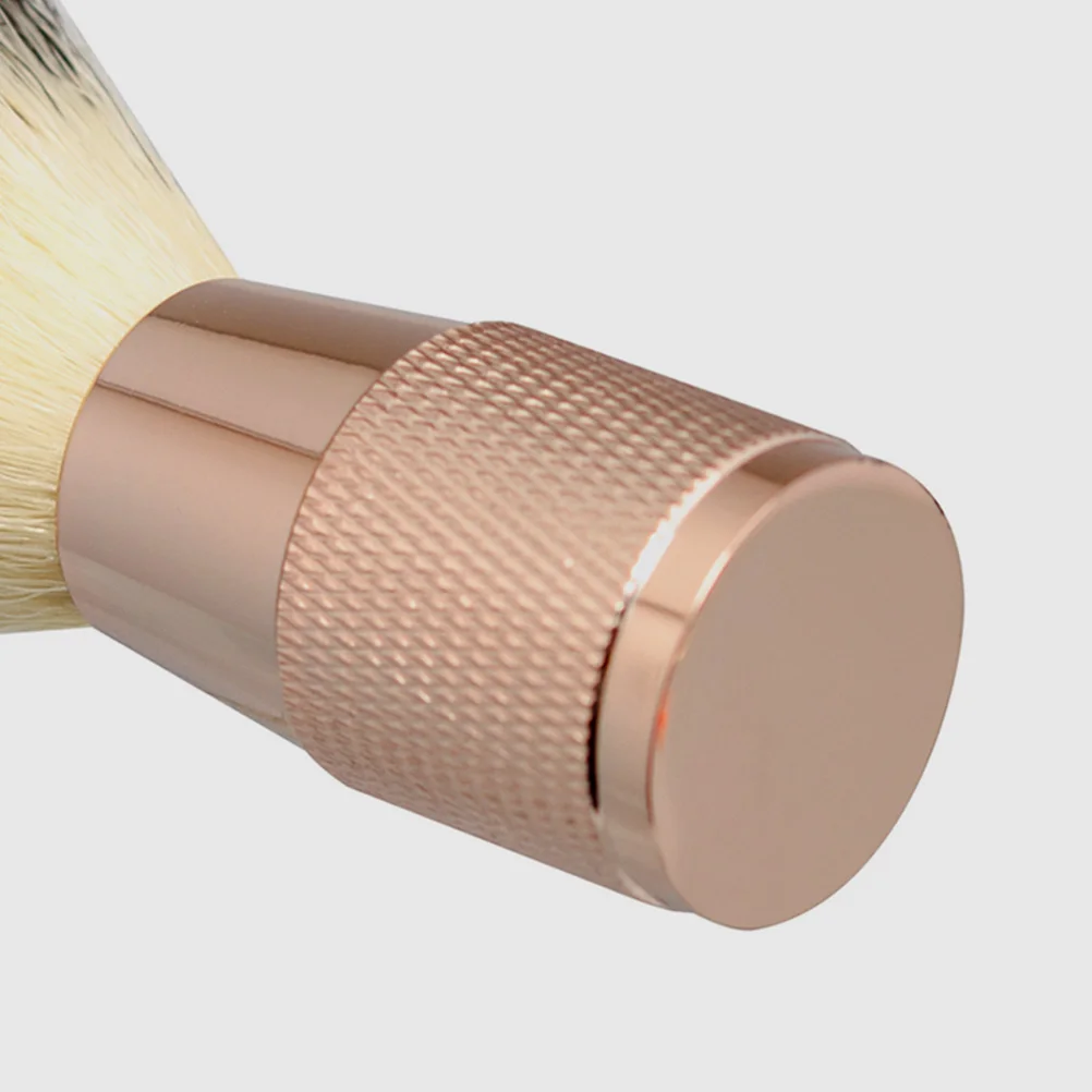 

Beard Shaving Brush Men Accessories Soft Bristles Nylon Beard Care Grooming Tool Travel Portable Razor Hair Trimmer