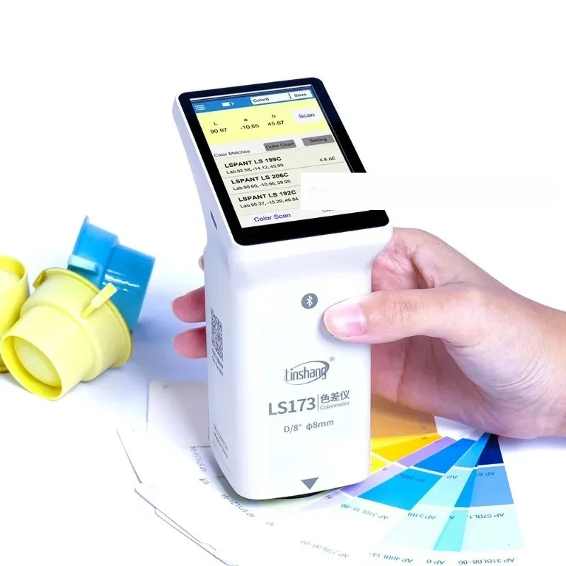 Inventory173 D/8 مقياس الألوان المحمول عالي الدقة لقياس ألوان الطلاء