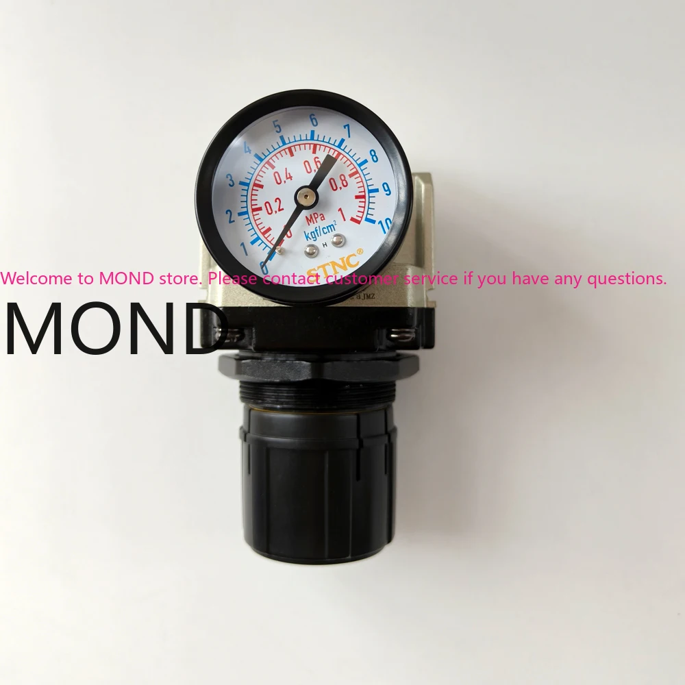 NEW TR2000-02 TR3000-02 TR3000-03 TR4000-03 TR4000-04 TR4000-06 TR5000-06 TR5000-10 STNC Pressure Regulating Valve with Gauge