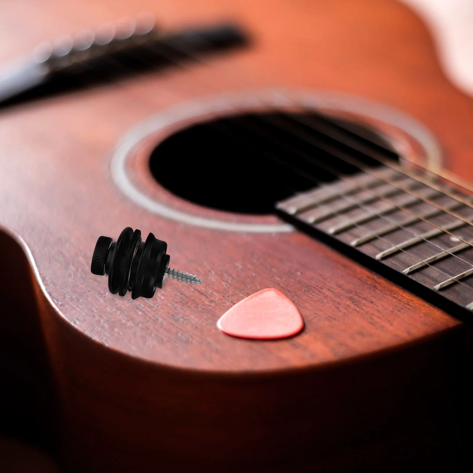 

Guitar Studs Bass Strap Locks Peg Buckle Acoustic Neck Button Locking Ukulele Non-slip