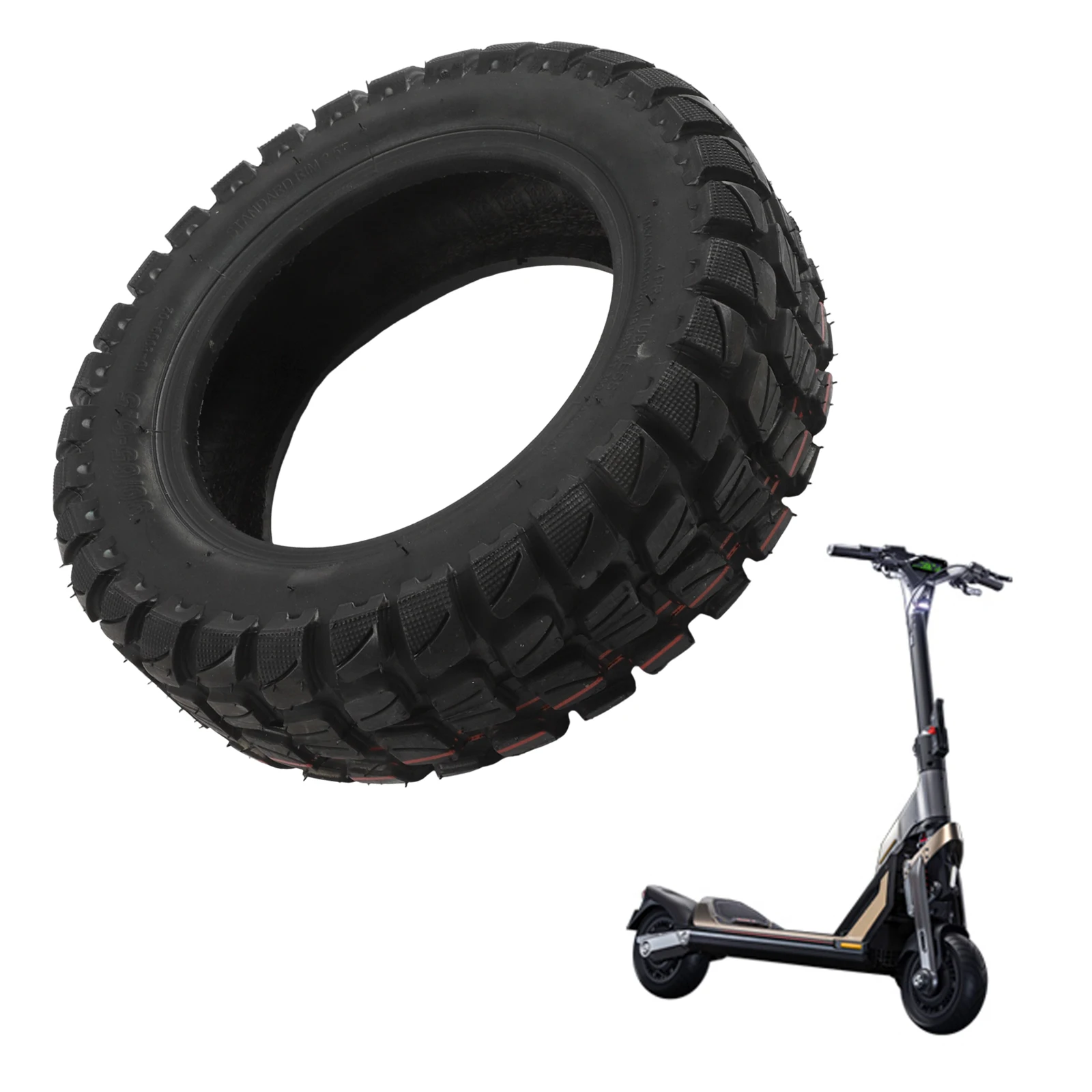 

11 Inch 90/65-6.5 Road Tire Tubeless Tyre For Electric Scooter Replacement Applications Tubeless Tyre Scooter Accessories