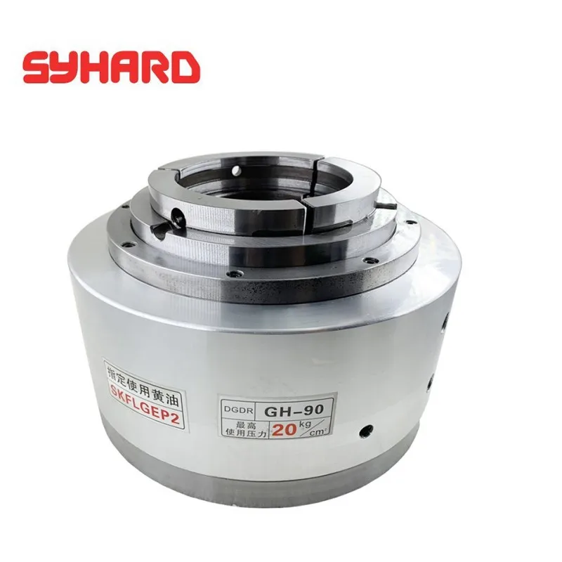 

Rotary Power Chuck Pneumatic Chuck Hollow Automatic Air Pressure Rotary Chuck GH-25 GH-40 GH-50 GH-70 GH-90 GH-120 GH-150