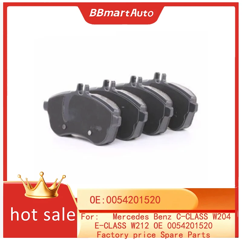 

Автозапчасти BBmart, 1 комплект переднего тормоза для Mercedes Benz C-CLASS W204 E-CLASS W212 OE 0054201520, запасные части по заводской цене
