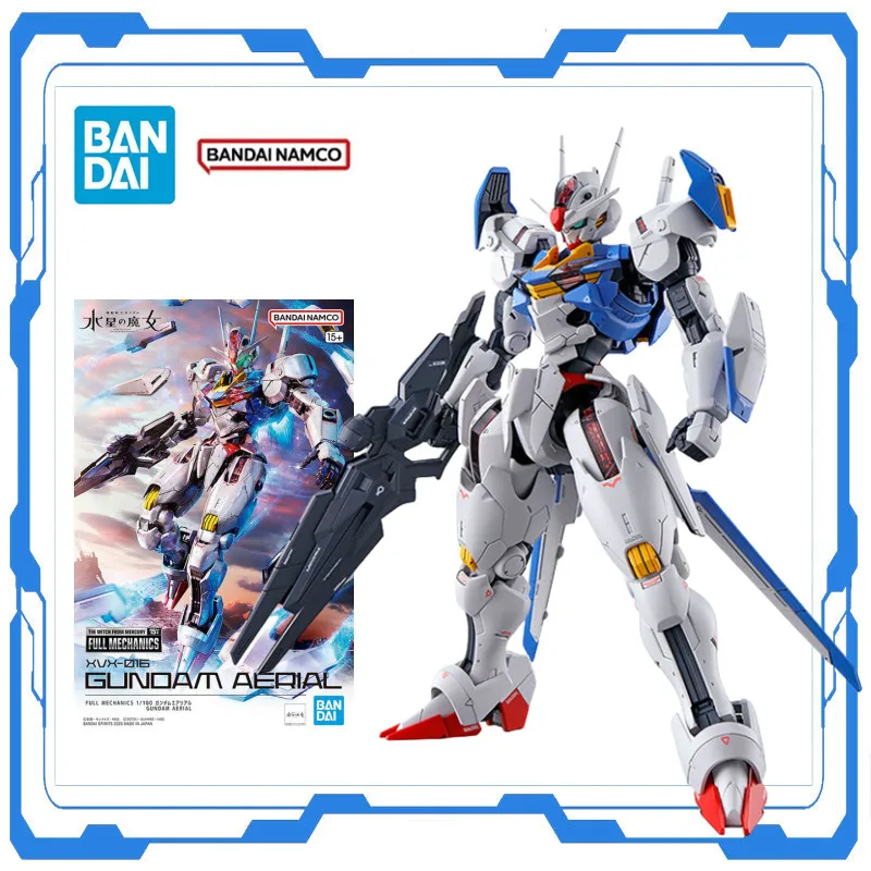 

The Witch From Mercury Genuine Bandai Original FM Gundam AERIAL 1/100 Action Figures Model Toy Gifts Anime Assembly Collection