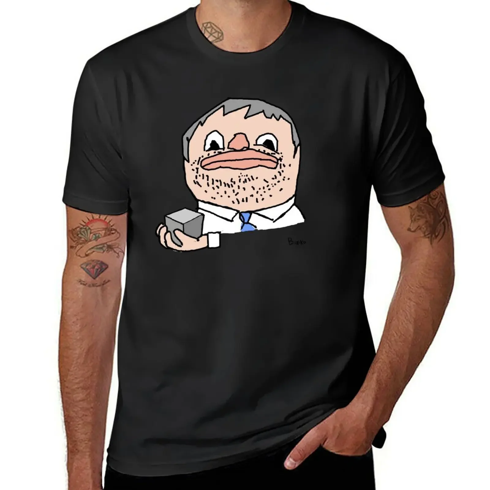 

Cladio Boordy T-Shirt heavyweights quick-drying sweat sweat shirts, men