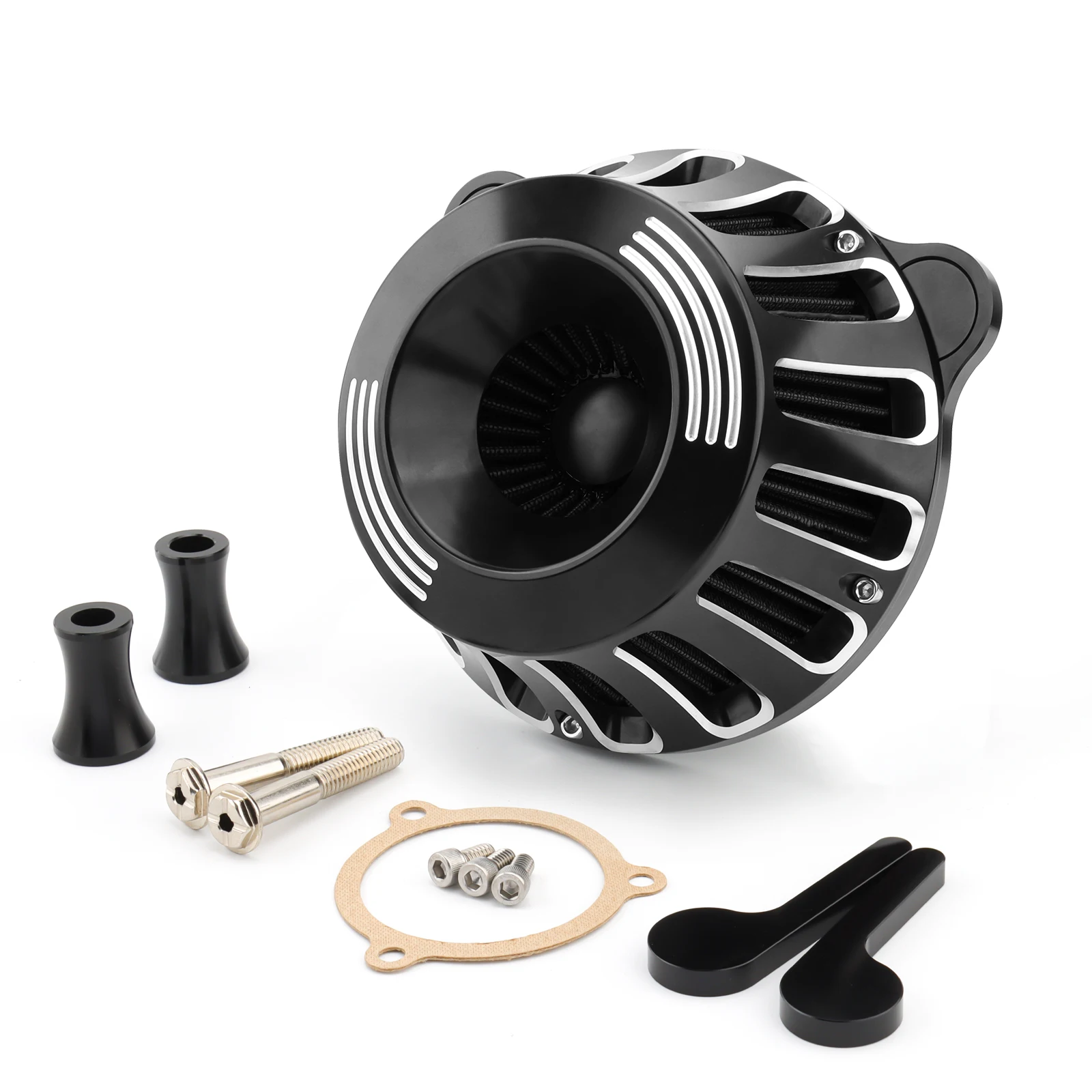 

Air Filter Turbine Spike Air Cleaner Intake Kit For Harley Dyna Fat Bob Low Rider 1993-2017 Touring Road King FLH Softail FLSTF