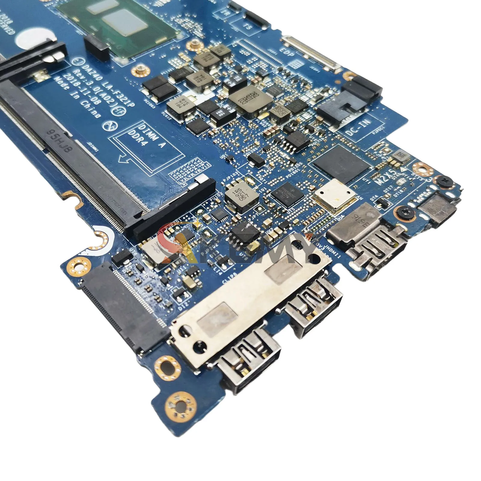 Материнская плата LA-F322P для DELL Latitude 7490 с процессором i3 i5 i7 0PXMYG 084GNT 0M44N6 LA-F321P, 100% полностью протестирована