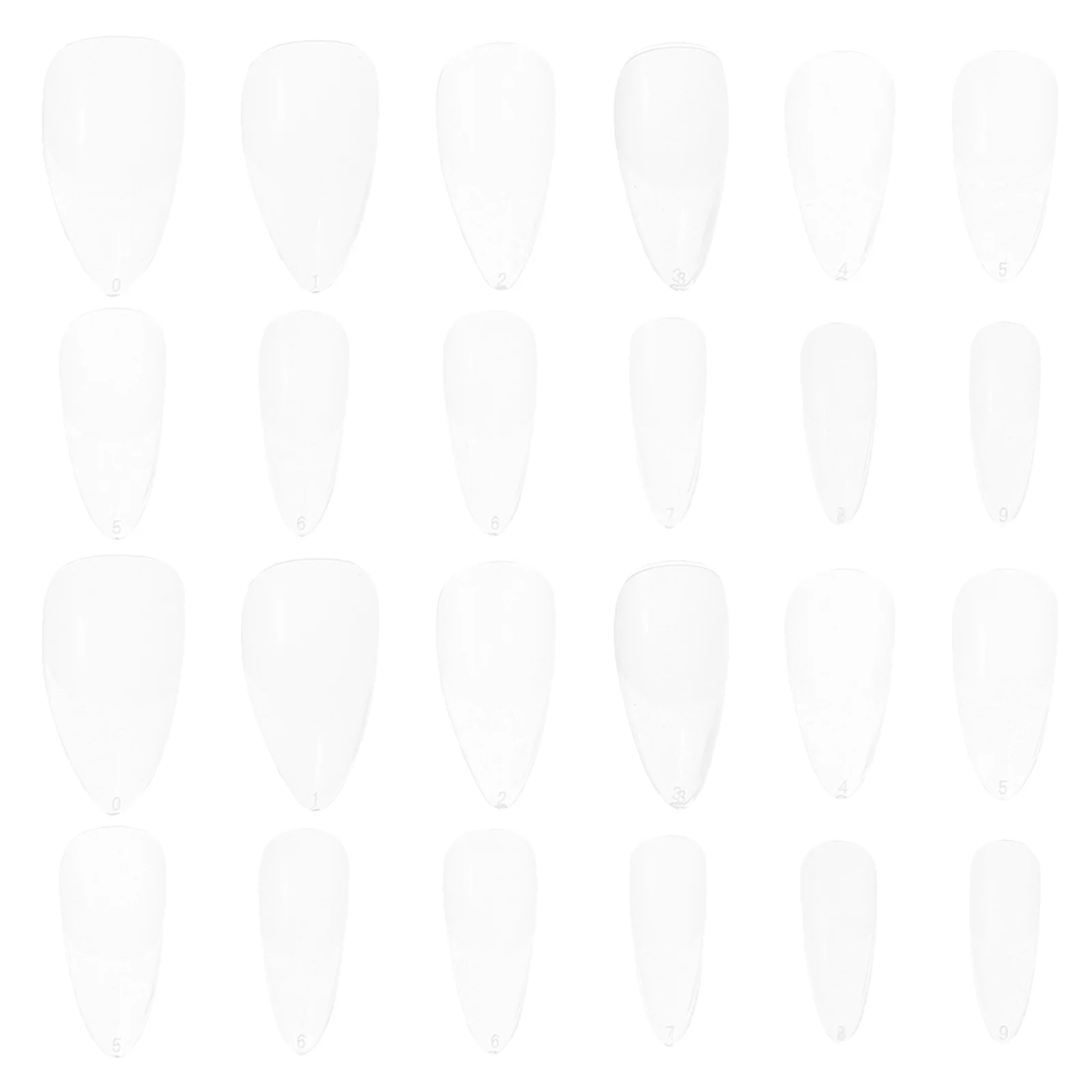 120 個フェイクネイルフルカバークリアネイルチップ女性用 DIY マニキュアアートネイルチップフェイクネイルマニキュア用品