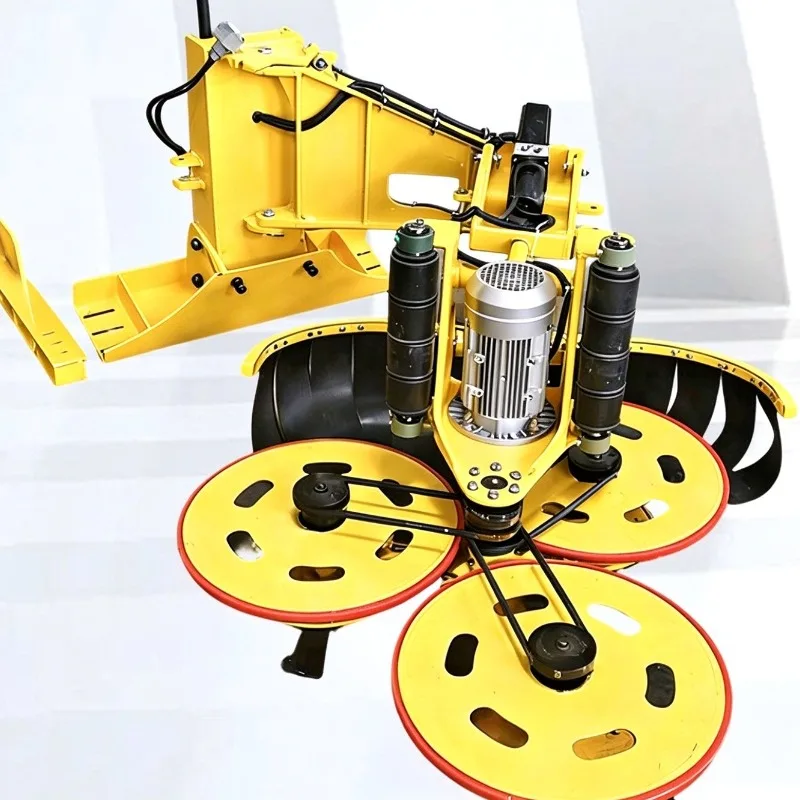 Car-mounted lawn mower Guardrail Slope weed cleaning Pruning machine Obstacle avoidance lawn mower