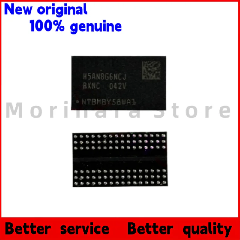 1 قطعة/100% جديد H5ANAG6NCJR-XNC H5ANAG6NCJ RXNC الذاكرة DDR4 شريحة واحدة 2 جرام 96 دبوس غلاف بلاستيكي أسود