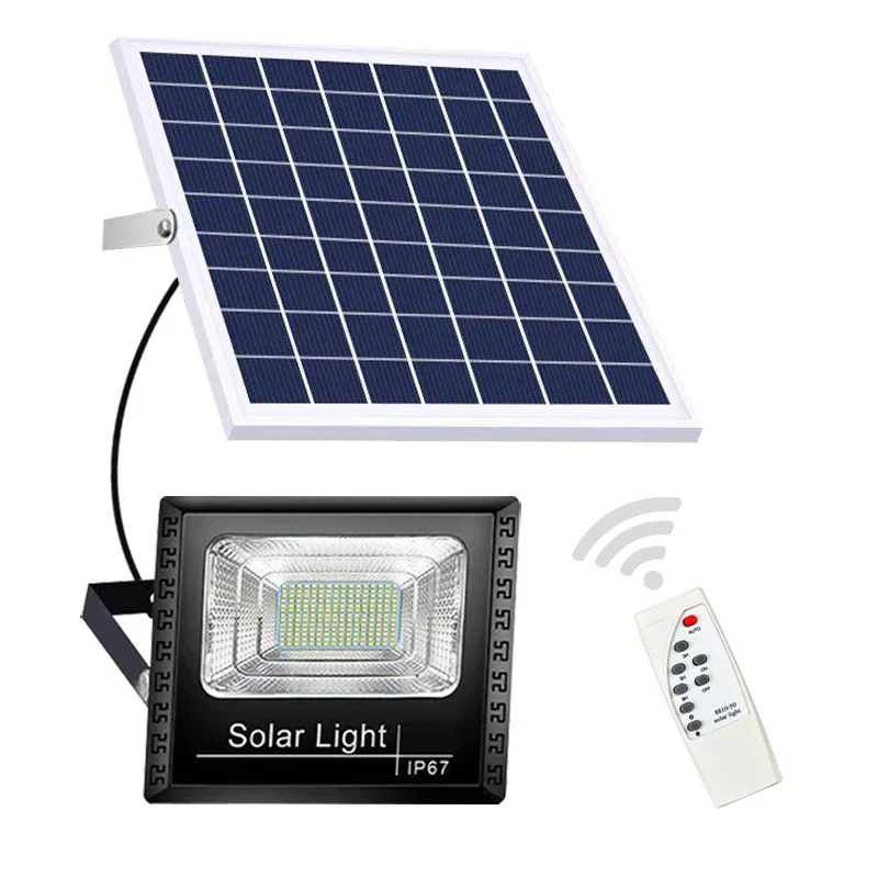 Solar Casa Jardim ao ar livre Luz LED Rural Luz de rua fotovoltaica Projector de alta potência Super brilhante, calor impermeável, novo