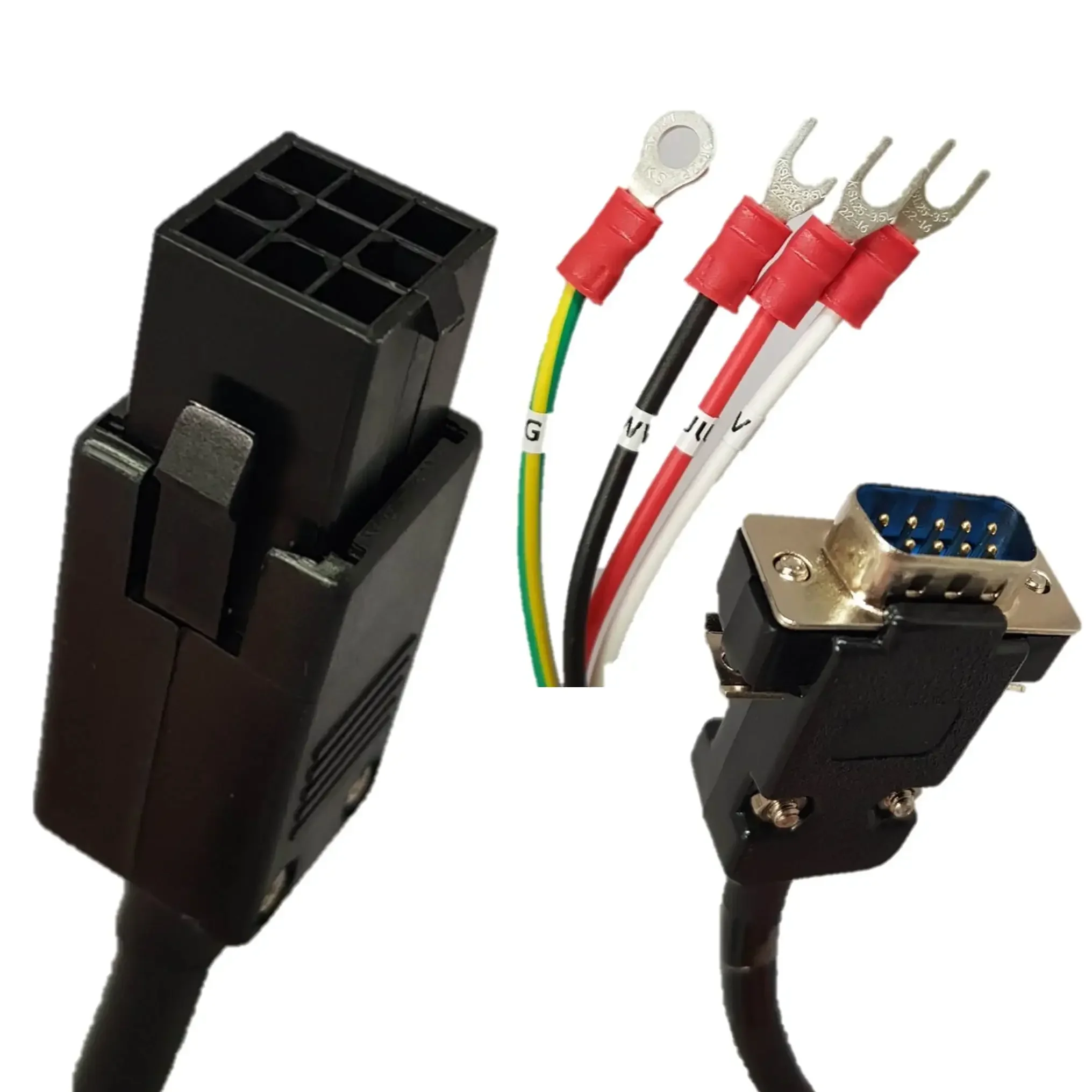 Conector de cable de controlador de servomotor de CA eléctrico Delta