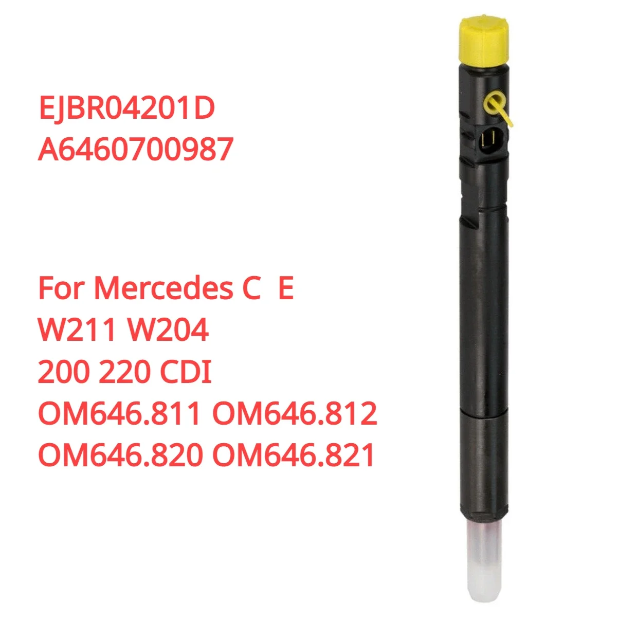 EJBR04201D A6460700987 New Diesel Fuel Injector Nozzle For Mercedes Benz W211 W204 C E 200 220 CDI OM646.811 646.821