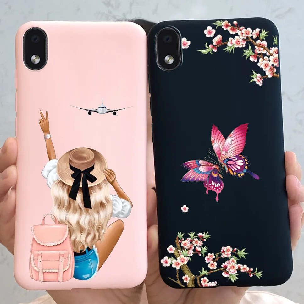 Cover For Samsung Galaxy A01 Core Case Cartoon Astronaut Soft Silicone Back Cover For Samsung A01Core M01 Core Bumper Phone Case