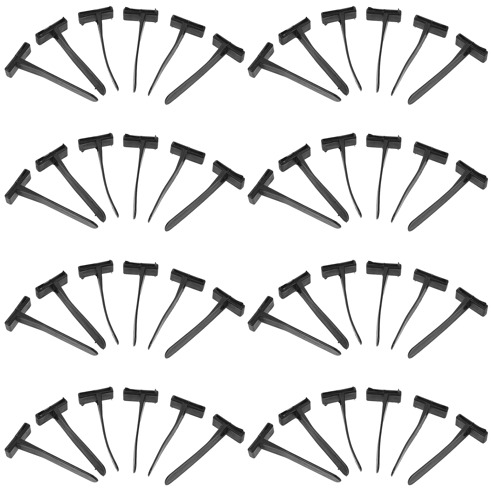 

100 Pcs Hair Accessories DIY Issue Card Clips for Headband Making Supplies Barrettes