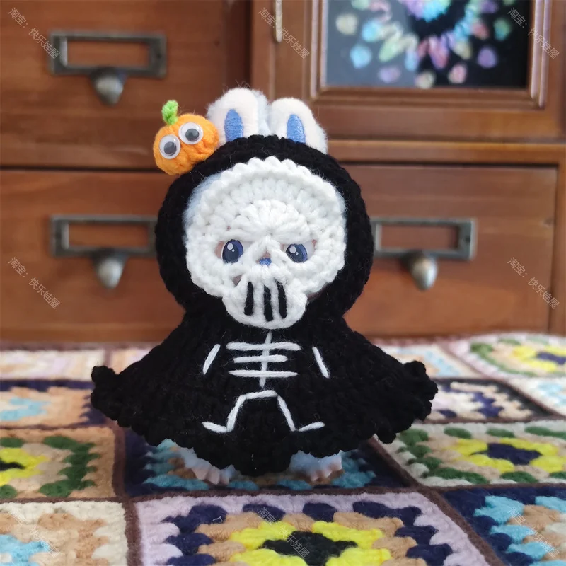 

Labubu 4.0 fourth generation clothes, baby clothes, labubu heart password pendant doll head cover overalls replacement clothes