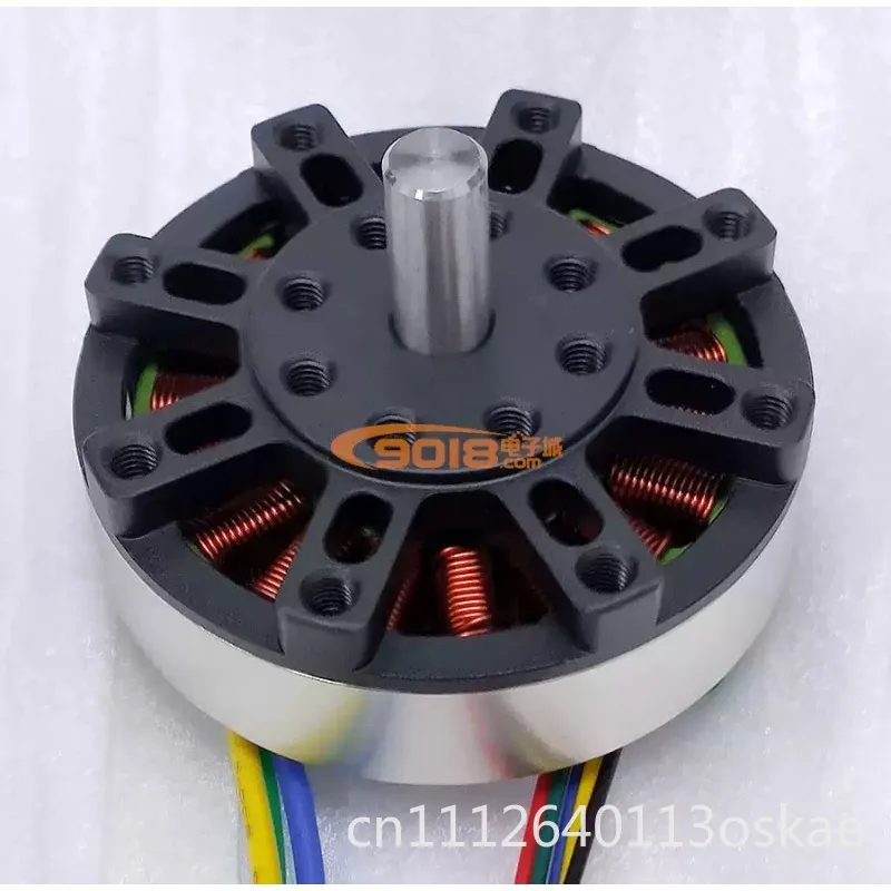 90W 5310 Permanent Magnet Three-Phase DC Brushless Motor Flat Disc Design with Hall Sensor for Remote Control Speed Regulation