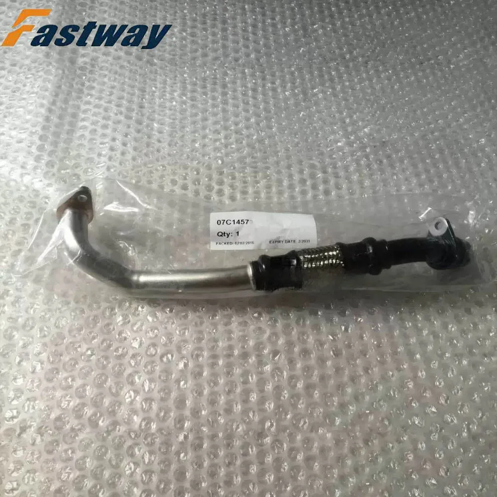 Left Right Turbocharger Return Oil Line For Bentley Continental GT GTC Flying Spur 07C145735B 07C145736B 07C145735A