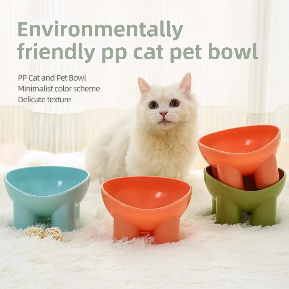 

Pet Bowl Anti spill Dog Cat Double Bowl Supplies Protect Neck Neck, Drink Water, Eat Bowl