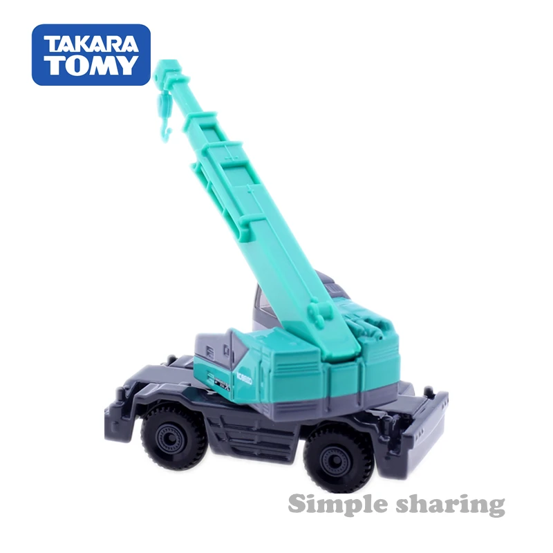 Takara Tomy Tomica No.73 Kobelco Raugh Terrain Crane Panther-X 250 1:116 Alloy Toys Motor Vehicle Diecast Metal  Model