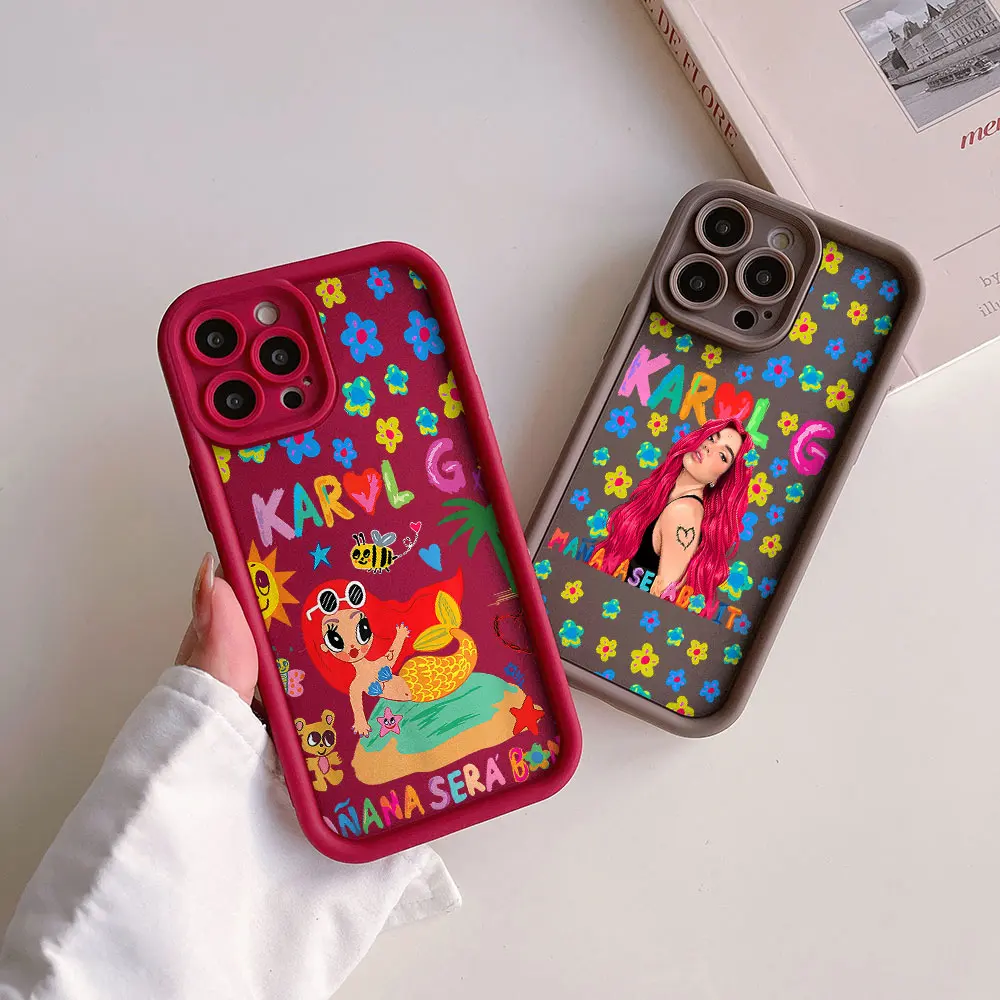 Karols G Mananas Sera Bonito Phone Case For Samsung A03 A04 A05S A10S A11 A12 A20S A21S A13 A14 A54 A34 A53 A33 Back Cover Funda