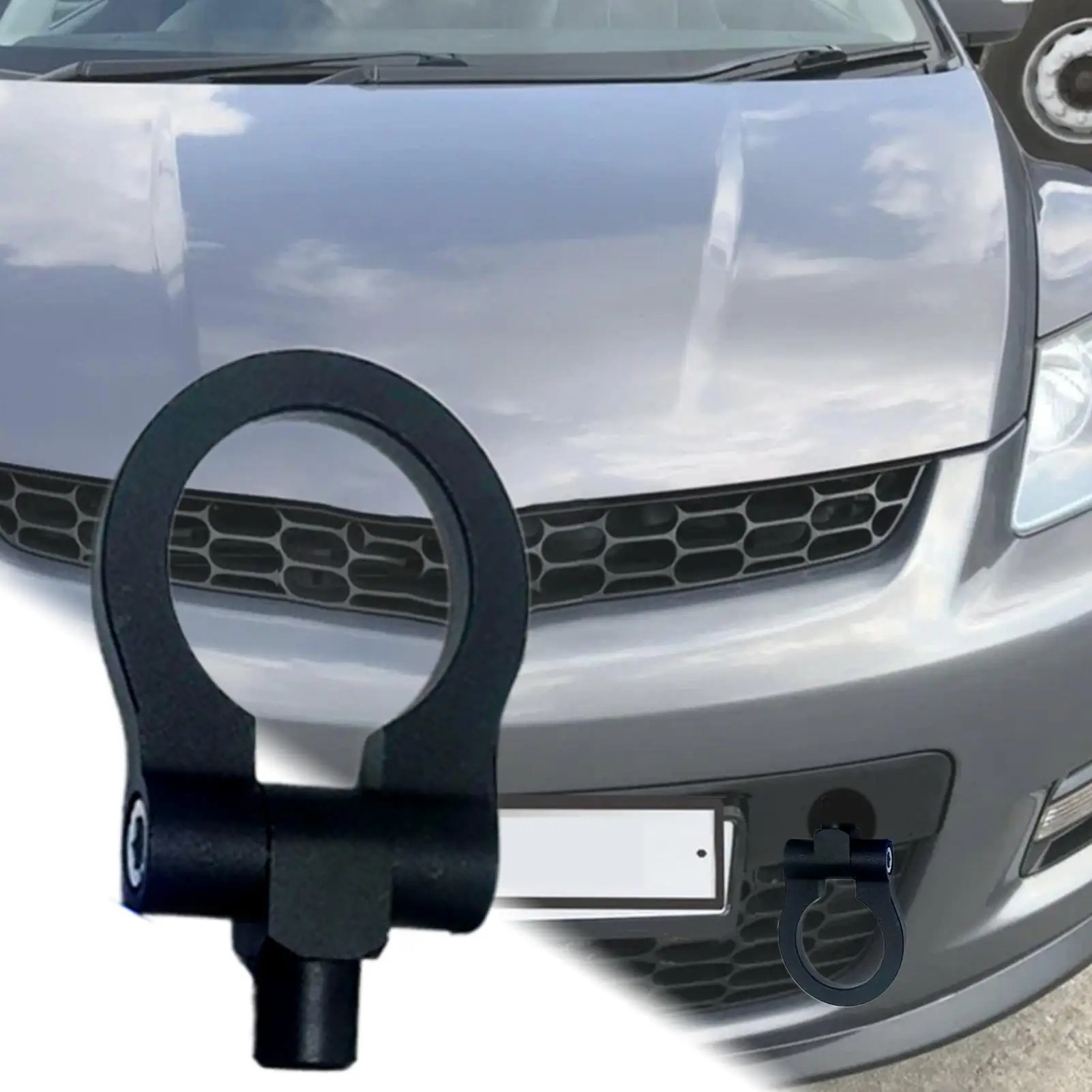 Automotive Pull Ring Styling Decorative Trailer Hooks Multi-Functional Modification Connection Accessory Car Exterior Decor For