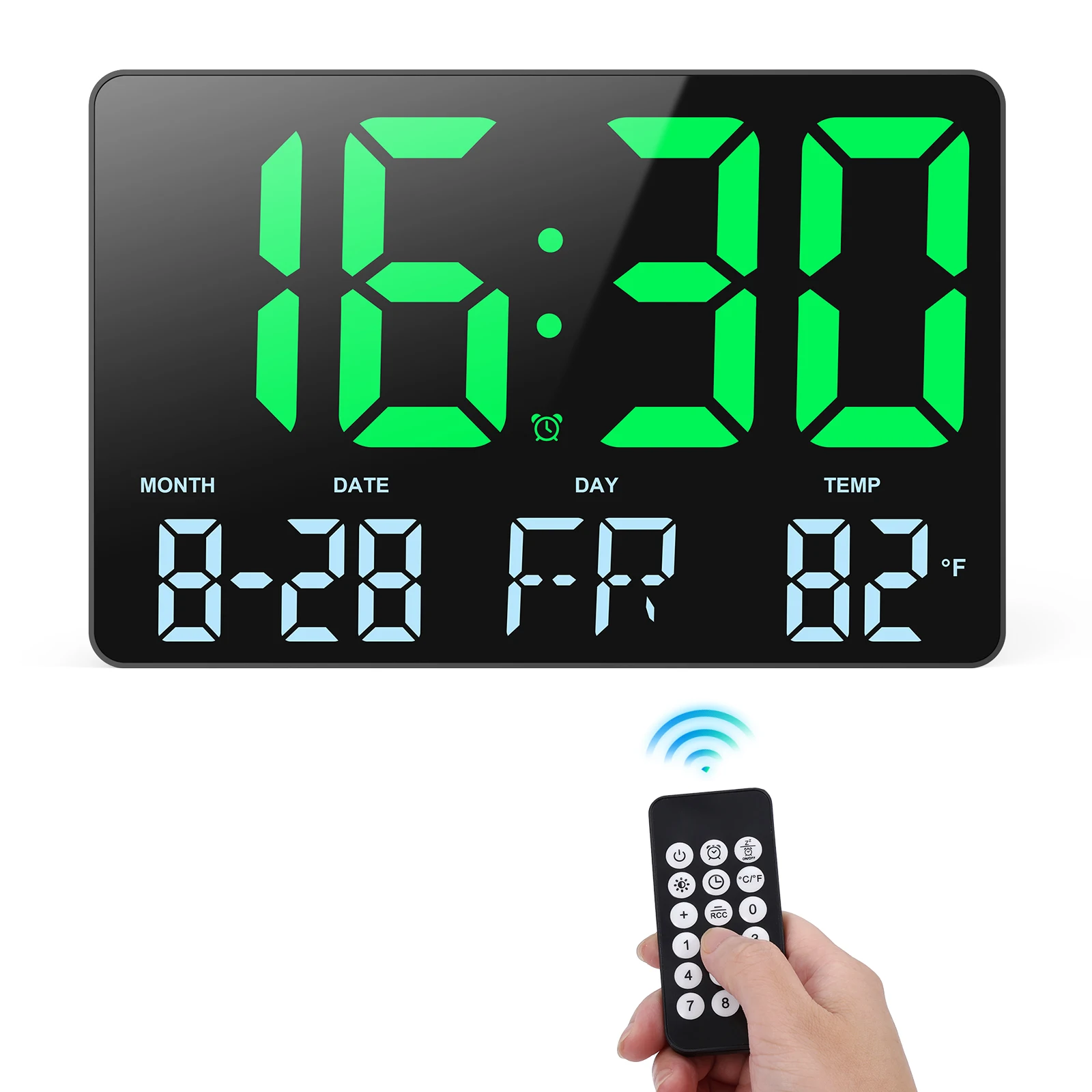 ORIA Digital Wall Clock 11.5