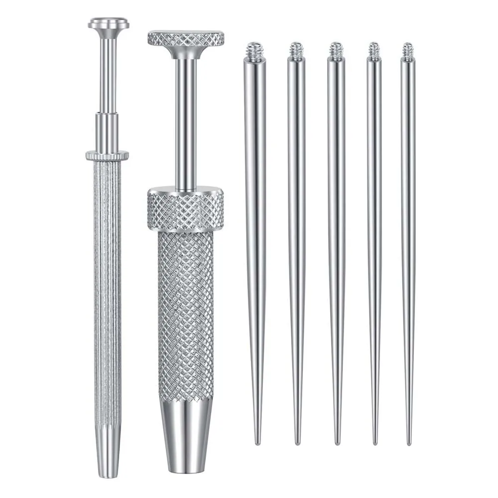 Piercing Taper Ball Grabber Tool for Changing Jewelry - 14G 16G 18G 20G Flat Back Earrings Piercing Needle Tool