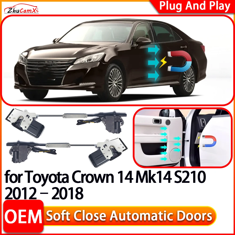 

for Toyota Crown 14 Mk14 S210 2012–2018 Car Automatic Electric Soft Close Door Closer Power Closing Door Comfort Closing System